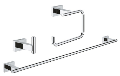Grohe Essentials Cube Bad-Accessoire-Set 3 in 1, 40777 (chrom)