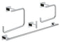 Grohe Essentials Cube Bad-Set 4 in 1 40778 (chrom)