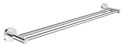 GROHE Essentials Doppel-Badetuchhalter 40802, 654 mm (chrom)