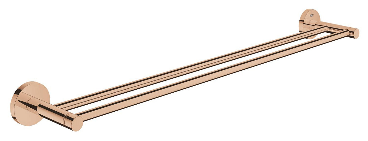 Grohe Essentials Doppel-Badetuchhalter 40802, 654 mm (warm sunset)