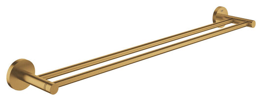Grohe Essentials Doppel-Badetuchhalter 40802, 654 mm (cool sunrise gebürstet)