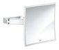 Grohe Selection Cube Kosmetikspiegel 40808, Wandmontage, 3-fache Vergrößerung (chrom)