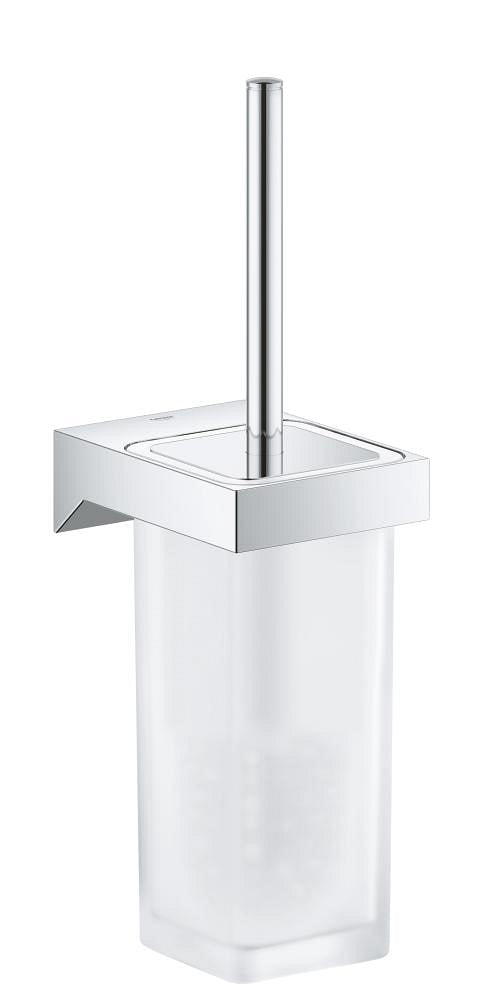 Grohe Selection Cube Toilettenbürstengarnitur 40857, Wandmontage (chrom)