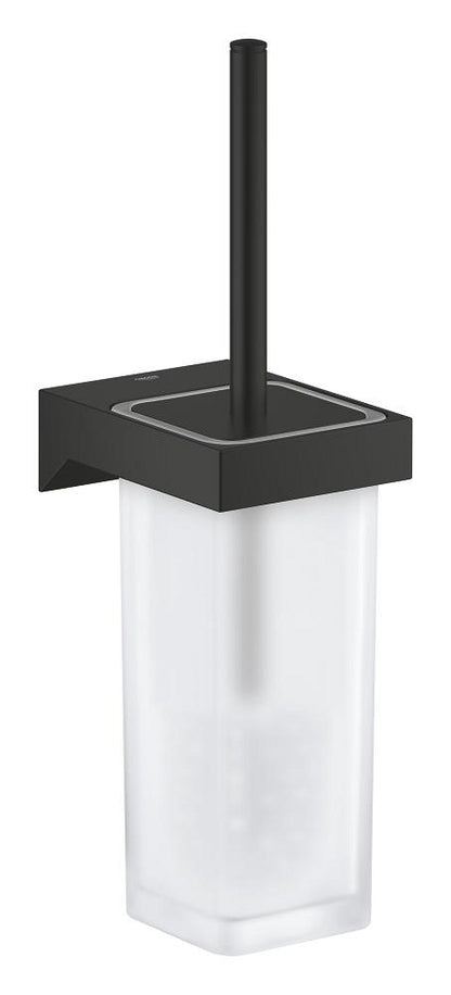 Grohe Selection Cube WC-Bürstengarnitur 40857, Wandmontage (matt black)