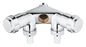 GROHE Original WAS Doppelventil Einfach 41020, 1/2", Innengewinde (chrom)