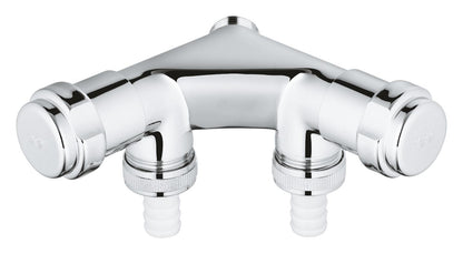 GROHE Original WAS Doppelventil Einfach 41022, 1/2" (chrom)