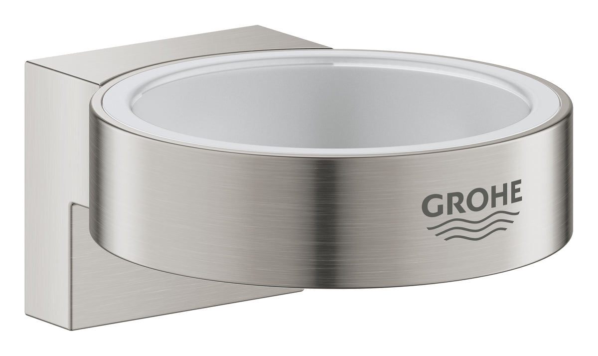 Grohe Selection Halter 41027 für Glas oder Seifenspender (supersteel)