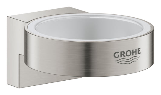 Grohe Selection Halter 41027 für Glas oder Seifenspender (supersteel)