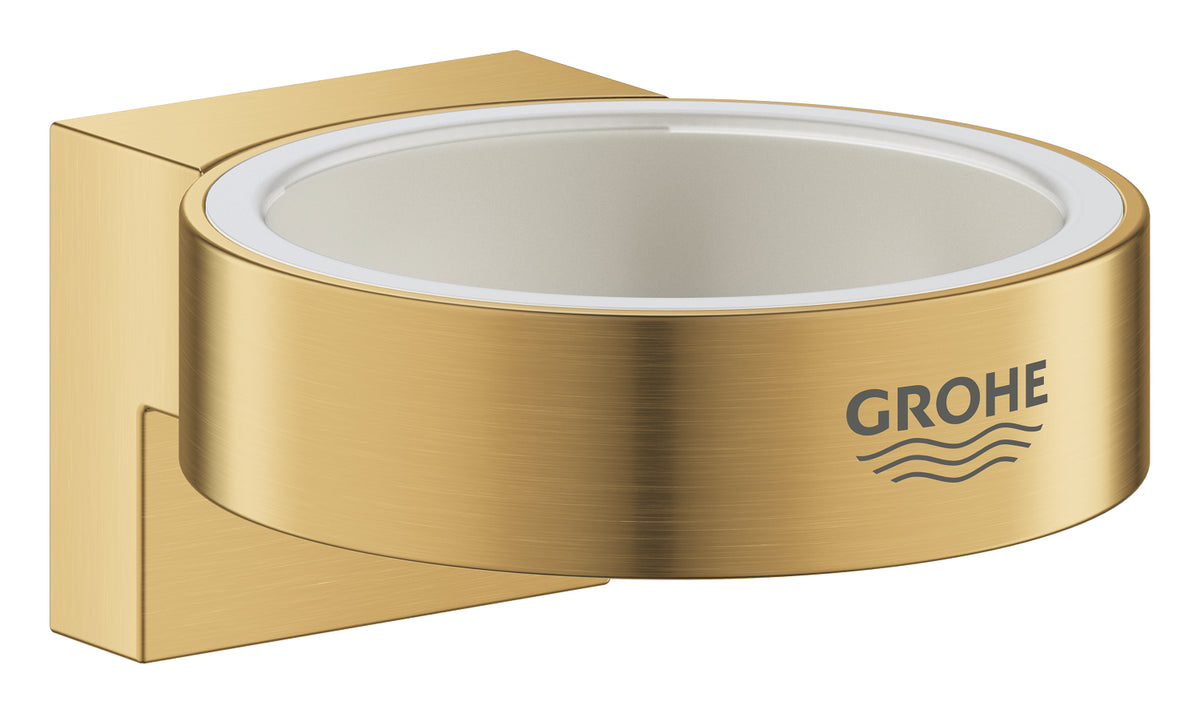 Grohe Selection Halter 41027 für Glas oder Seifenspender (cool sunrise gebürstet)