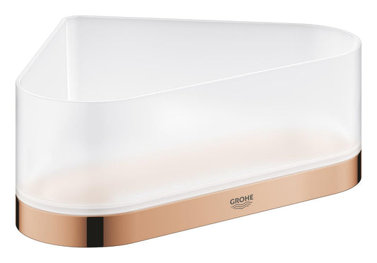 Grohe Selection Eck-Duschablage 41038 mit Halterung (warm sunset)