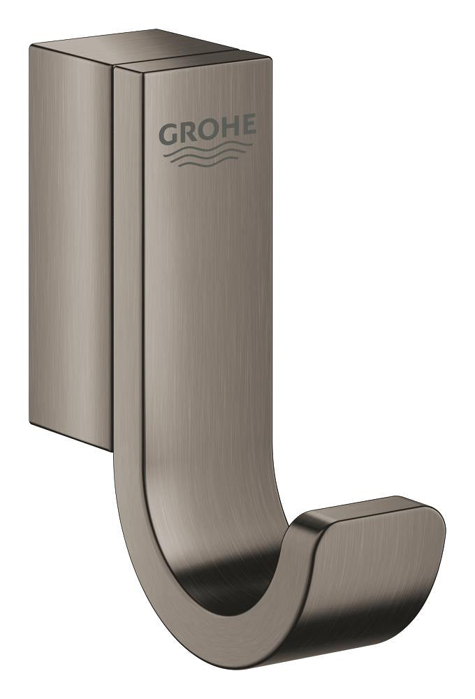 GROHE Selection Bademantelhaken einfach (hard graphite gebürstet)