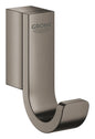 GROHE Selection Bademantelhaken einfach (hard graphite gebürstet)