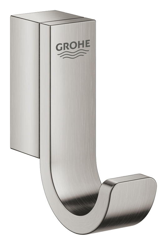 GROHE Selection Bademantelhaken einfach (supersteel)