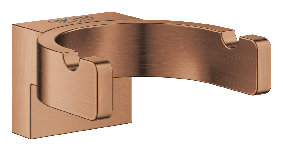 GROHE Selection Bademantelhaken 41049, doppelt (warm sunset gebürstet)
