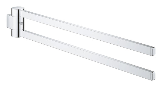 Grohe Selection Handtuchhalter 41063, 2-armig, schwenkbar (chrom)