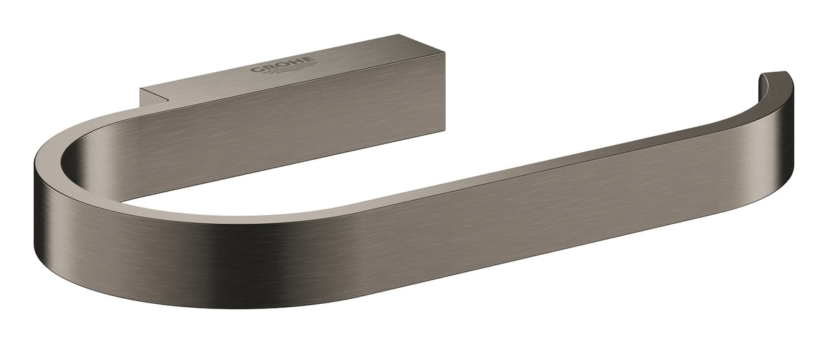 GROHE Selection WC-Papierhalter 41068 ohne Deckel (hard graphite gebürstet)