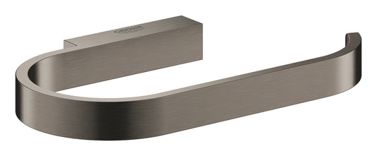 GROHE Selection WC-Papierhalter 41068 ohne Deckel (hard graphite gebürstet)