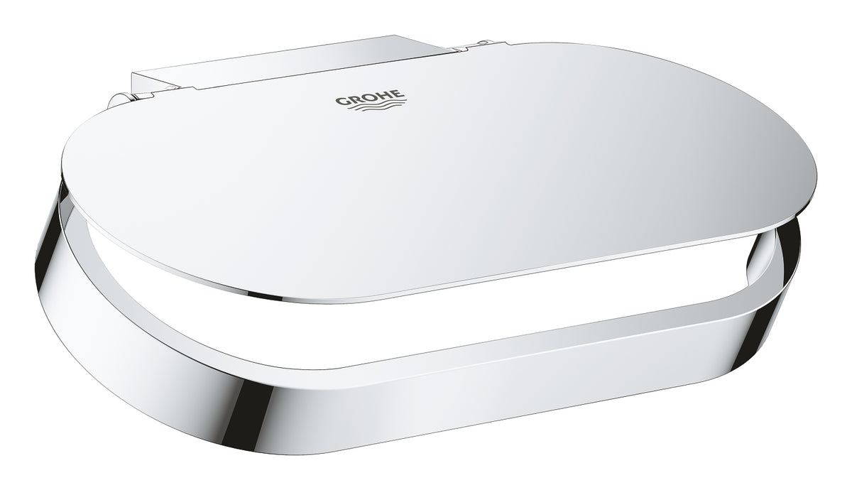Grohe Selection WC-Papierhalter 41069 mit Deckel (chrom)