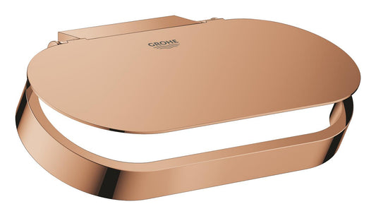 Grohe Selection WC-Papierhalter 41069 mit Deckel (warm sunset)