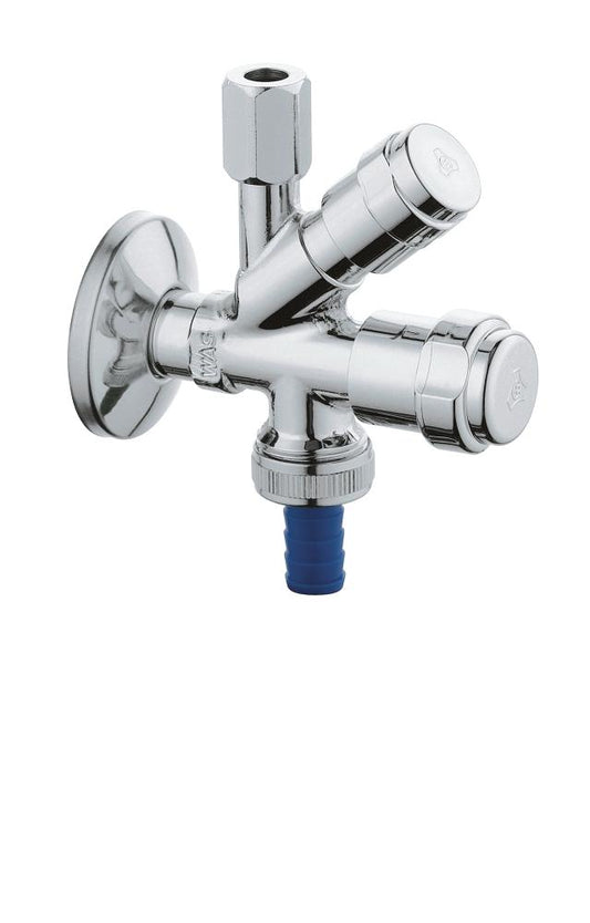 GROHE WAS Kombi-Eckventil 3/8" mit Rückflussverhinderer (chrom)