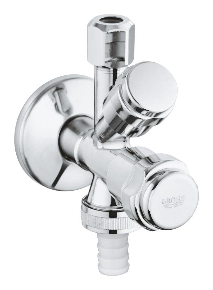 GROHE WAS Kombi-Eckventil 1/2" mit Rückflussverhinderer (chrom)