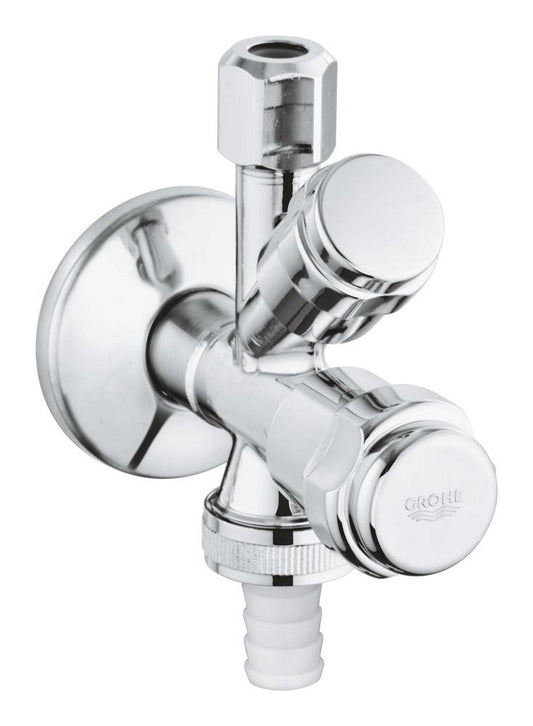 GROHE WAS Kombi-Eckventil 1/2" mit Rückflussverhinderer (chrom)