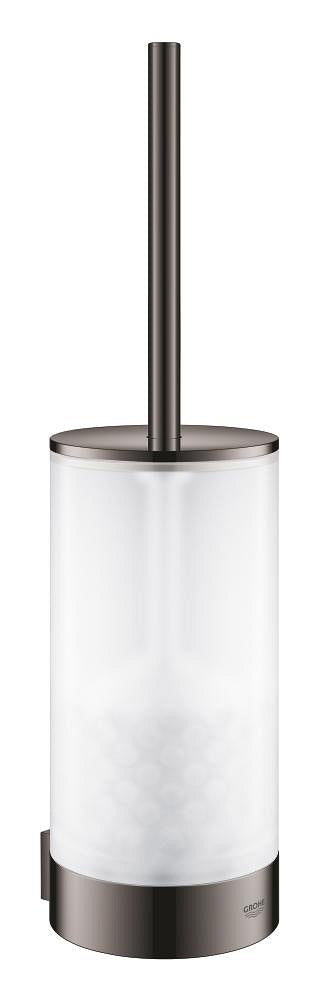 Grohe Selection WC-Bürstengarnitur 41076, Wandmontage (Glas/hard graphite)