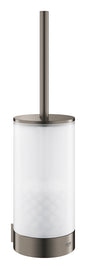 Grohe Selection WC-Bürstengarnitur 41076, Wandmontage (Glas/hard graphite gebürstet)