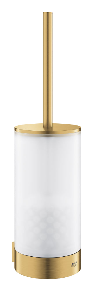Grohe Selection WC-Bürstengarnitur 41076, Wandmontage (Glas/cool sunrise gebürstet)