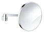 Grohe Selection Kosmetikspiegel 41077, 7-fache Vergrößerung (chrom)