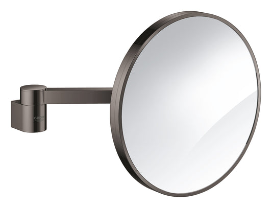 Grohe Selection Kosmetikspiegel 41077, 7-fach Vergrößerung (hard graphite)