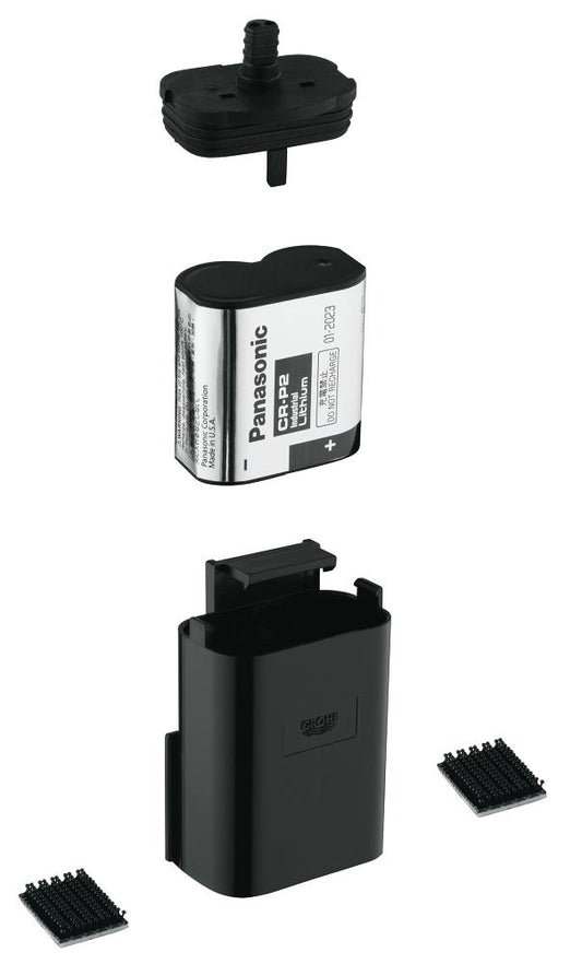 GROHE Batteriekasten 42393 mit 6-V-Lithium-Batterie