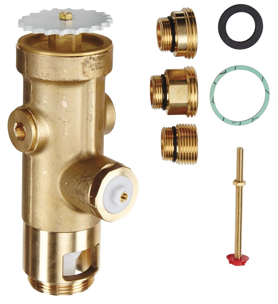 Grohe WC-Druckspüler 43997, 3/4", Austauscharmatur für Wandeinbau, Niederdruck
