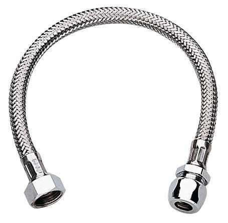 GROHE Druckschlauch 3/8" x 300 mm (chrom)