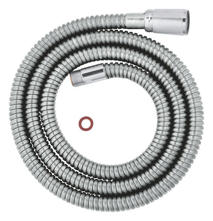 GROHE Metall-Brauseschlauch 46092, 1.500 mm, für Spültischbatterien mit herausziehbarem Auslauf