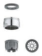 GROHE Strahlregler M24 x 1 Außengewinde für offene Warmwasserbereiter (chrom)