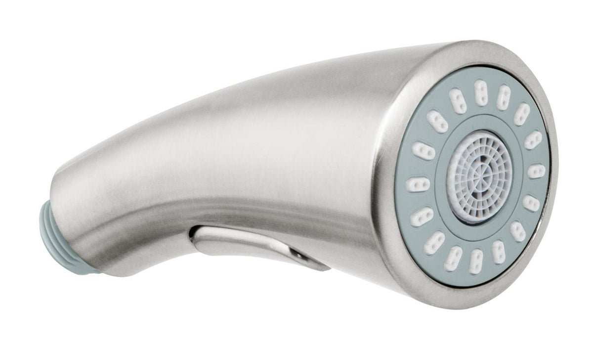 GROHE Spülbrause 46875 mit Mousseur und SpeedClean Brausestrahl (supersteel/night time grey)