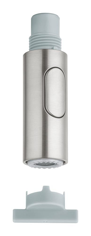 GROHE Spülbrause 48416 Laminarstrahl/Brausestrahl (supersteel)