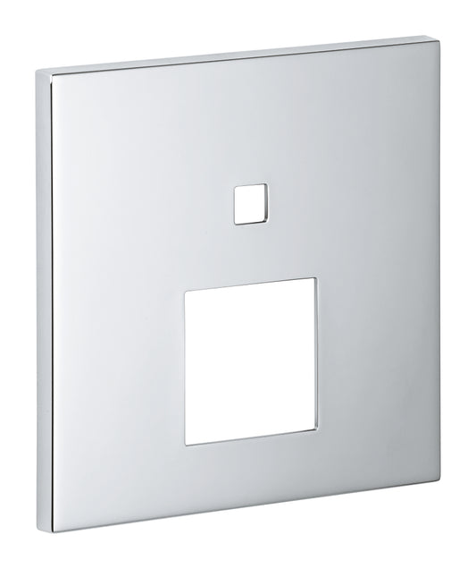 GROHE Rosette 48431 eckig für Einhandmischer-Fertigmontageset mit 2-Wege Umstellung (chrom)