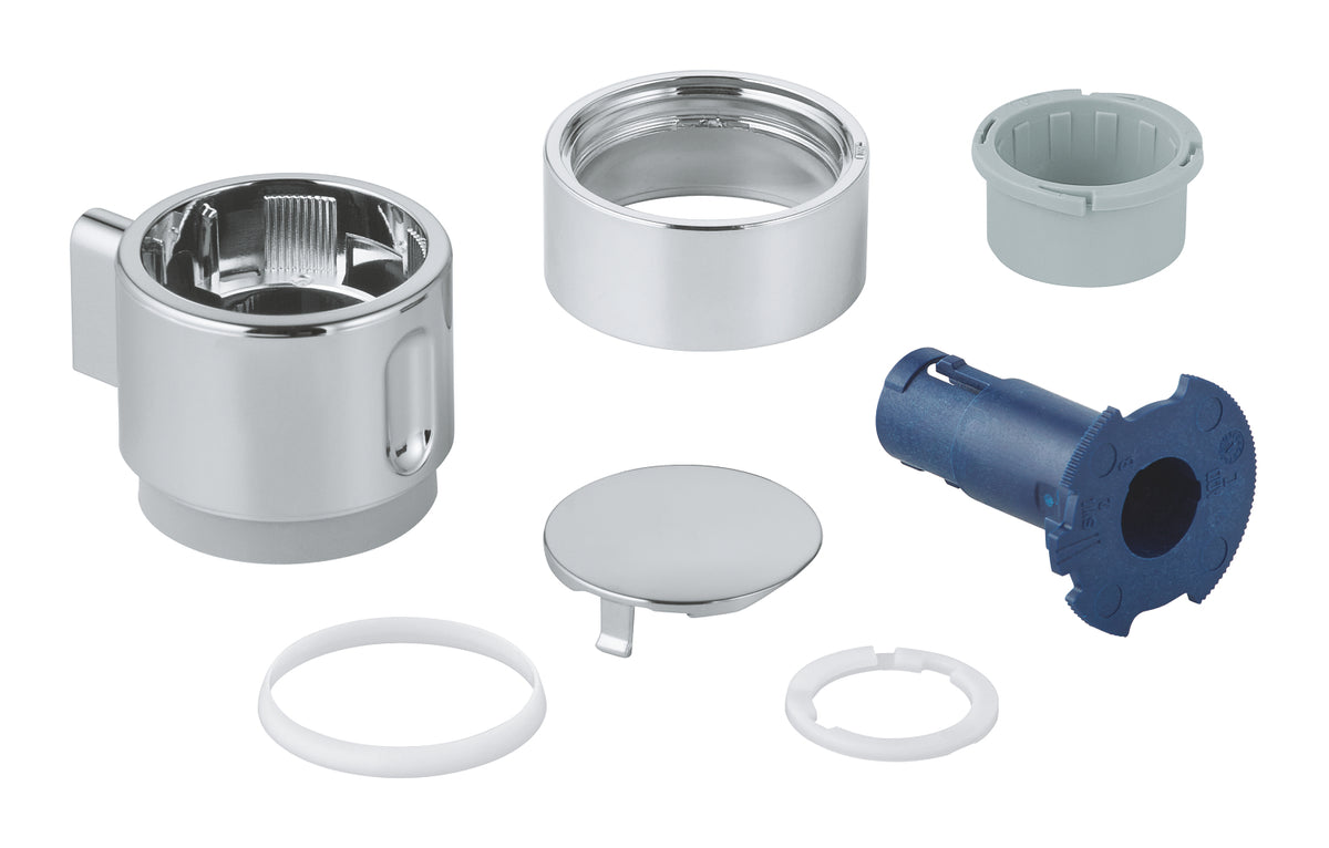 GROHE Absperrgriff 49081 für Grohtherm Fertigmontageset (chrom)
