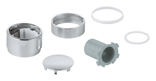 GROHE Temperaturwählgriff für Grohtherm Fertigmontagesets (chrom)