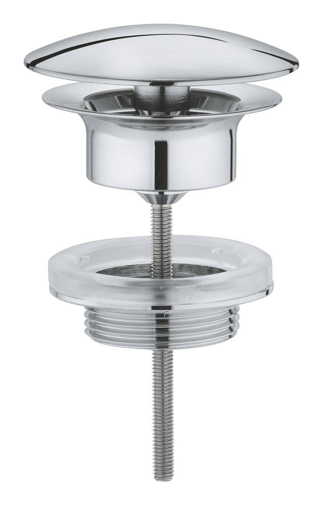 GROHE Ablaufventil 65808 1 1/4" für Waschtisch ohne Überlauf (chrom)