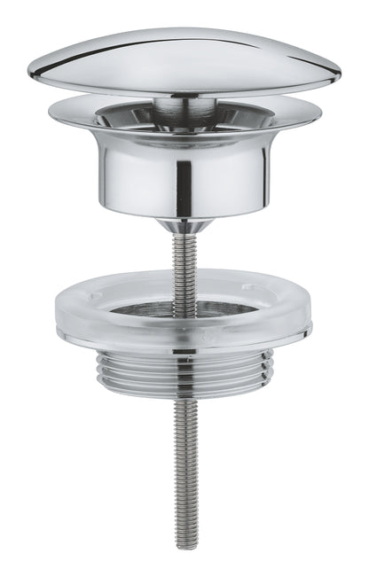 GROHE Ablaufventil 65808 1 1/4" für Waschtisch ohne Überlauf (chrom)