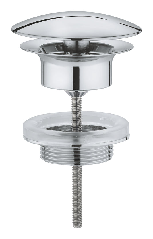 GROHE Ablaufventil 65808 1 1/4" für Waschtisch ohne Überlauf (chrom)