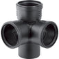 Geberit Silent-PP Eckabzweig 87,5° d90/90/90