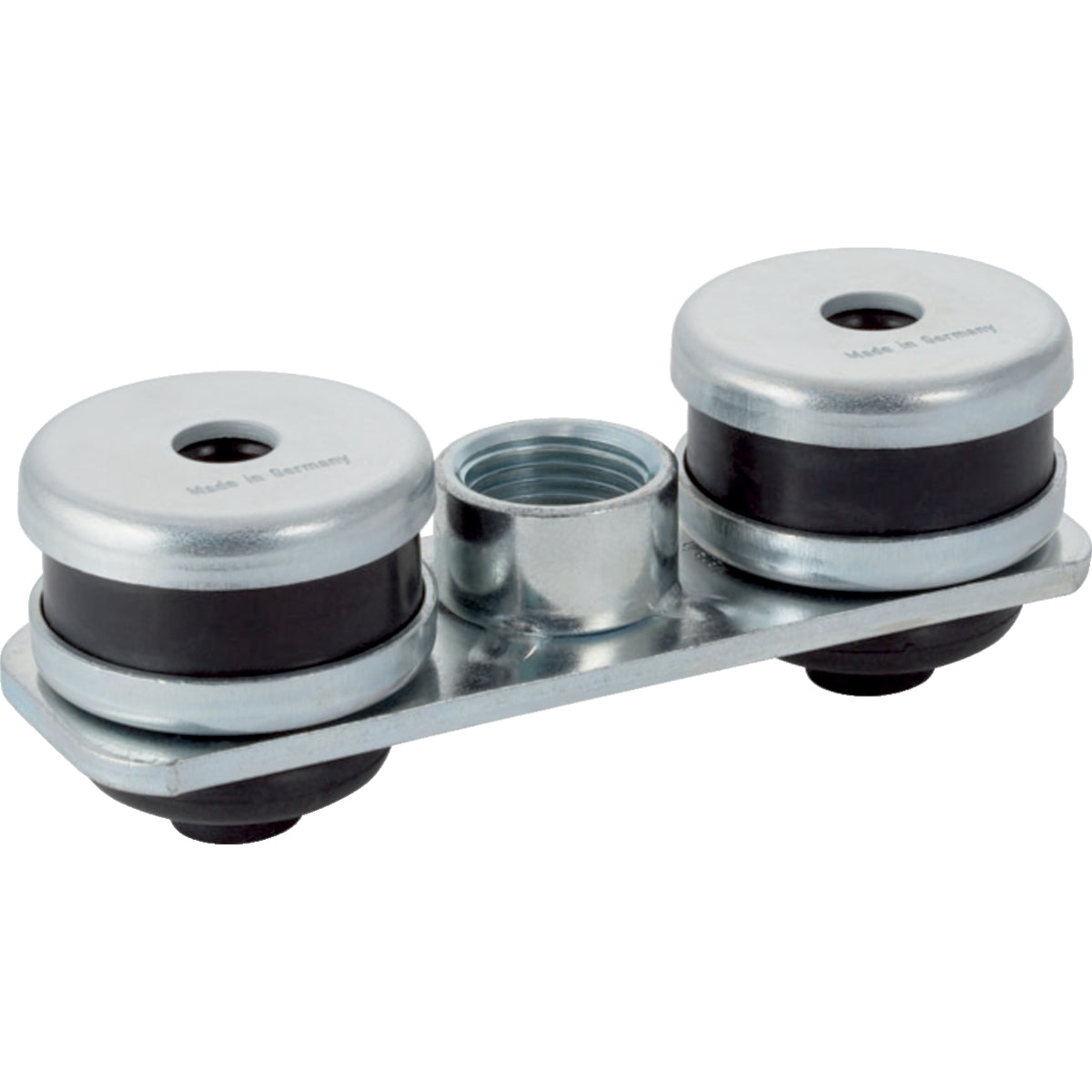 Geberit Set Grundplatte rechteckig, Zweiloch, mit Gewindemuffe G 1/2