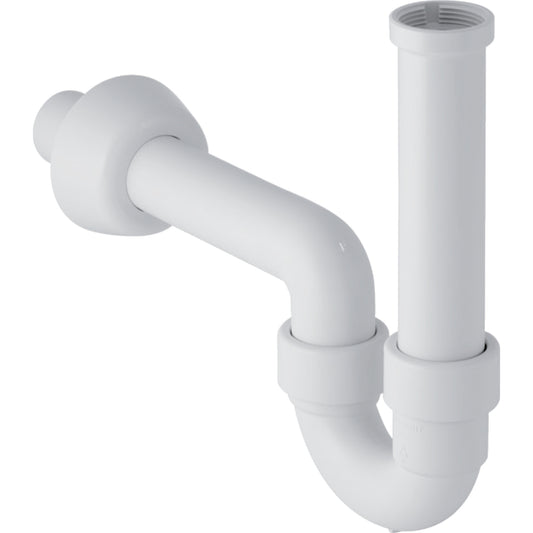 Geberit Rohrbogengeruchsverschluss für Waschtisch, Abgang horizontal, 1 1/4" x d40 (weiß-alpin)