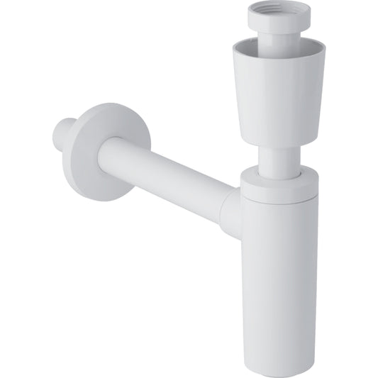 Geberit Tauchrohrgeruchsverschluss für Waschbecken d32, Abgang horizontal (weiß-alpin)