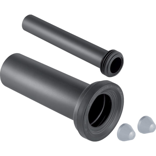 Geberit Anschlussset für Wand-WC d110, Länge 30 cm (chrom matt)