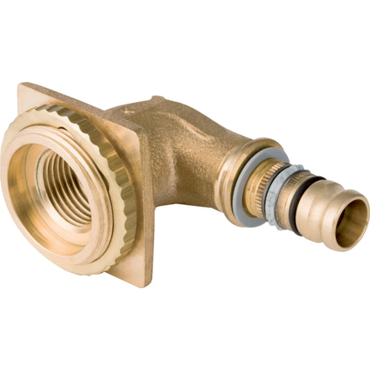 Geberit Mepla Anschlusswinkel 90° für UP-Spülkasten d16 Rp 1/2